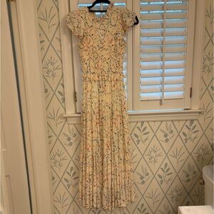 Sea New York Cream Midi Dress